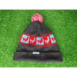 Cotopaxi Wool Blend Beanie With Pom Pom Knit Hat
